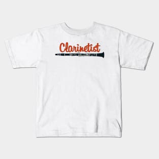 Clarinetist Kids T-Shirt